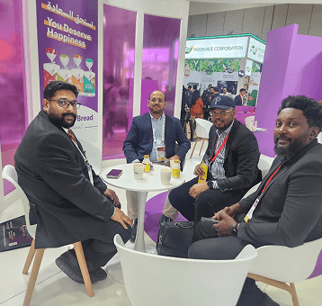 Hotrac Group team at exhibition