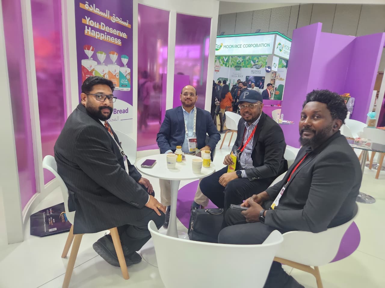 Hotrac Group team at trade show